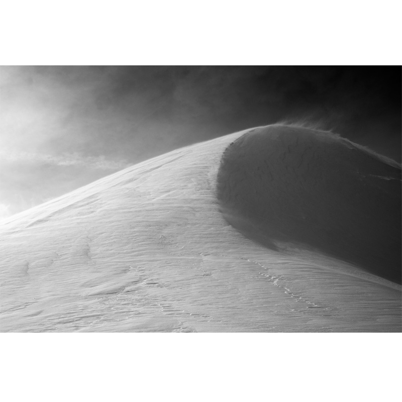 Snowy Curvatures - number eight