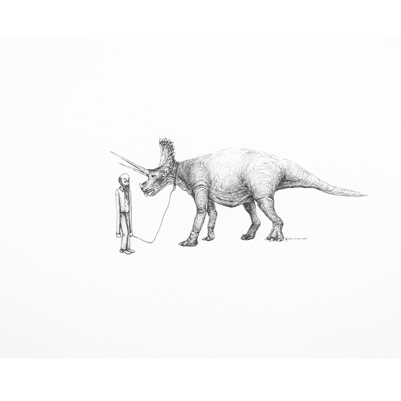 Michael Stacey Art - Walking with Dinosaurs