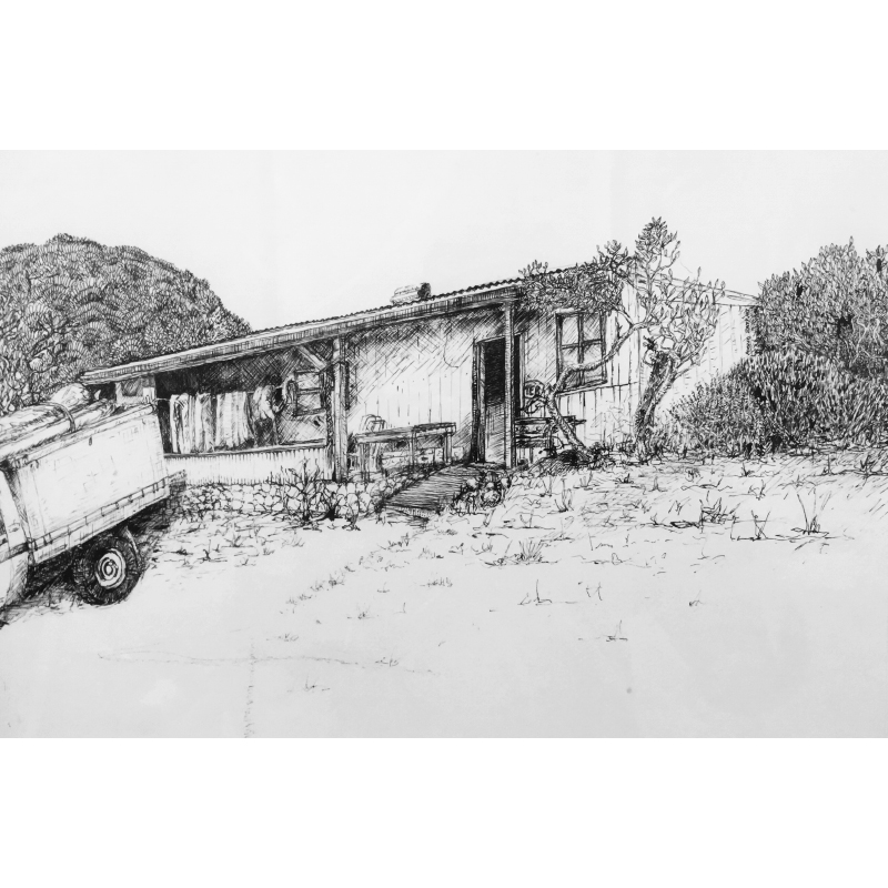 Michael Stacey Art - Wedge Shack